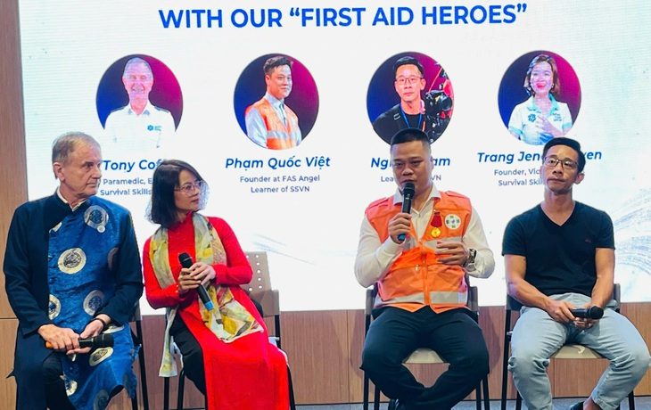 SSVN kỷ niệm hành trình 10 năm lan toả sơ cấp cứu tại Việt Nam - Ảnh 1.